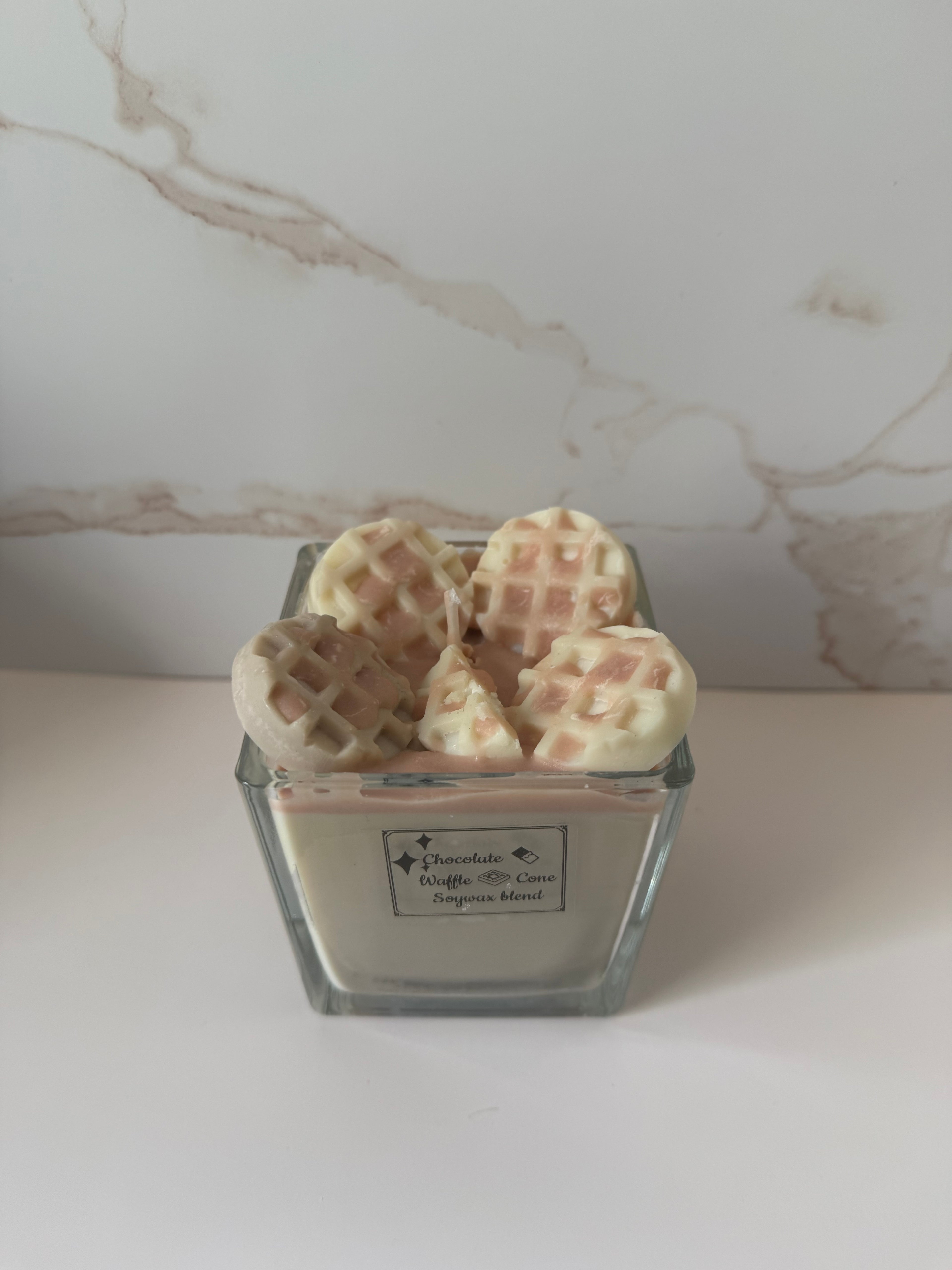 Chocolate waffle 🧇 cone